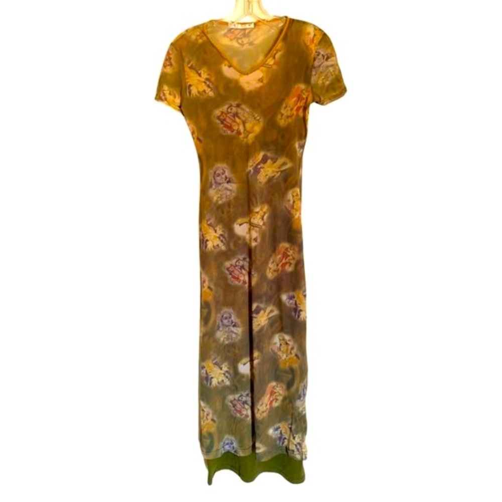 Anitsa Paris Hare Krishna Hippie Maxi Dress